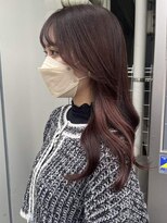 プログレス フレスポ富沢店(PROGRESS)&nbsp;『plum brown』デザインカラー×イヤリングカラー