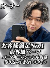 【men's salon ANKER】men'sカット/men'sパーマ/men'sカラー【1/7 NEW OPEN（予定）】&nbsp;パーマ特化 櫻田航平