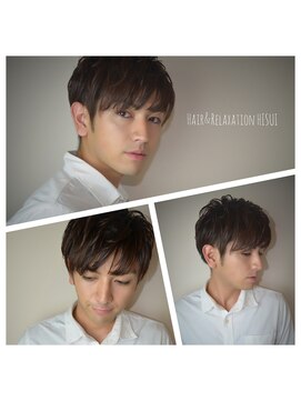 ヘアアンドリラクゼーション ヒスイ(Hair&Relaxation HISUI) メンズニュアンスパーマ