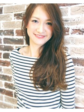 ベルコ(belco.nico) クリアブラウン×ゆるウェーブ