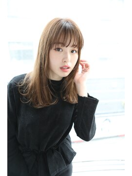 サロンドミルク 原宿(salon de MiLK) 【salon de MiLK 原宿】ケアブリーチ×サファイアベージュ