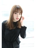 【salon de MiLK 原宿】ケアブリーチ×サファイアベージュ