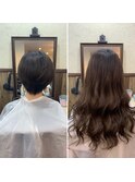 ベリーショートからロング