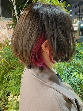 シルフ 吉祥寺(sylph) ピンクヴァイオレットのインナーカラー【sylph吉祥寺】