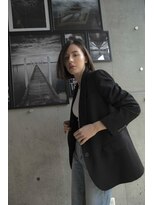 リバレッジ 広尾(Leverage)&nbsp;大人のお洒落海外風切りっぱなしボブ