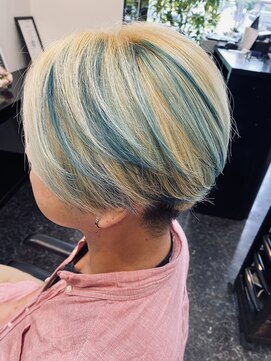 レヴィア(Revia) ハイトーン/ブルー系/メンズ/ローライト