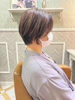 ロンド 銀座(Lond)&nbsp;【春日美月】乾かすだけで可愛い！短すぎないショート