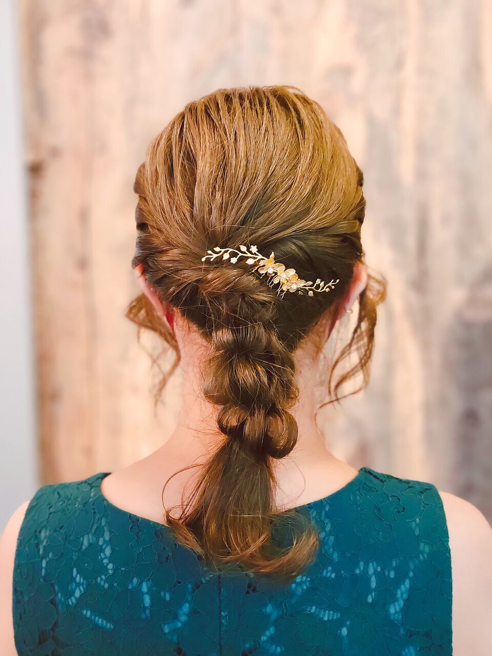 【7時から15時】結婚式・パーティーヘアセット　2200円　お待ち含め1時間。