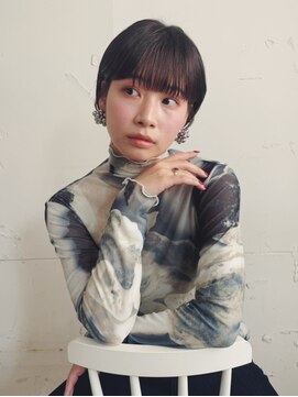 タヒエ(tahie) #ショートヘア　#ショートボブ　#丸みショート