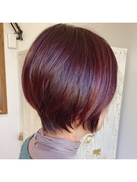 アイデザイン(I design) 前下がりレイヤーボブ