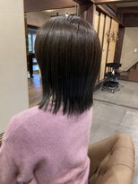 穀雨(Kokuu)&nbsp;質感、艶感、色持ちup☆の水素カラー＋カット