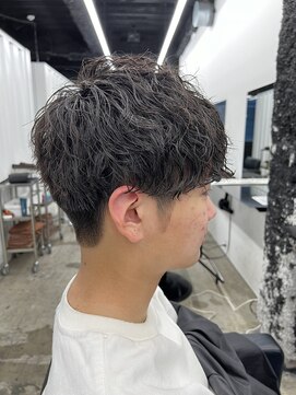 ココ 本八幡(KOKO) ★波巻き/ベリーショート/ダークアッシュ/ニュアンスパーマ