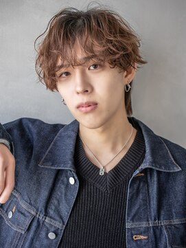 エイトメン 博多店(EIGHT MEN) メンズ/センターパート/ニュアンスパーマ/博多駅