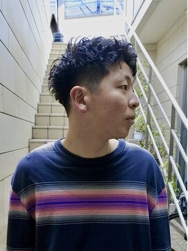 テテコケット(tete coquette) メンズショート×ニュアンスパーマ