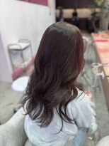 ウィクシーミミ 栄矢場町店(wixy mimi)&nbsp;ナチュラルなピンクブラウン