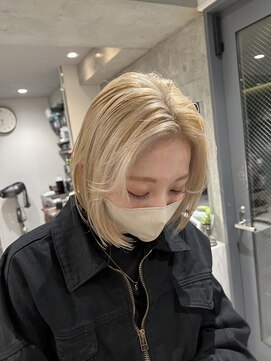 ステラバイケンジ(STELLA by KENJE) 姫カットカールセミディシアーカラー