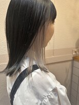 シダ(sida)&nbsp;「インナーカラー」 ホワイトベージュ