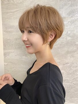 ロンドソレイユ 池袋(Lond soleil) バング顔周りレイヤーショート/池袋