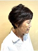 ショート×大人女性/小顔カット/似合わせカット