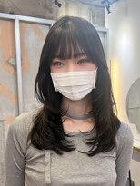 イオエ 梅田(ioe) ダブルカラー/大人ボブ/黒髪スタイル/髪質改善/縮毛矯正