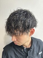 グラフ 立川(Graph.)&nbsp;ツイスパメッシュマッシュツーブロックメンズカット