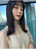 ナチュラルストレートx髪質改善