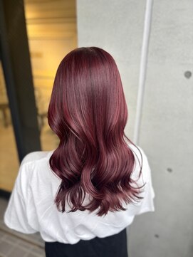 アソビ 表参道(ASOBI) ラベンダーピンク/小顔/ワンレン/髪質改善/前髪