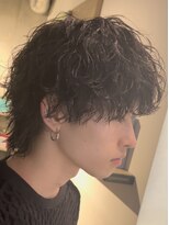 テン 心斎橋(tenn.)&nbsp;心斎橋マッシュウルフカット波巻きパーマスパイラルパーマ30代★