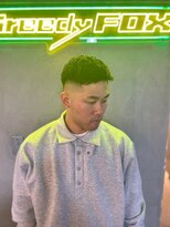 グリーディーフォックス 代々木(Greedy FOX)&nbsp;波巻き/ハイライト/マッシュパーマ/ウルフ[シェービング]