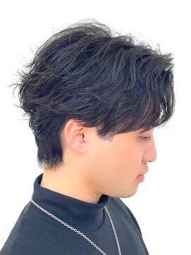 アッシュ 十日市場店(Ash) フェザーパーマ