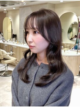 ミズチャーム(Ms.CHARM) 韓国ヘア/顔周りレイヤー/透明感カラー/髪質改善／顔周りカット