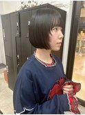 顔周りレイヤー/ボブ/顔周りカット/ミニボブ[札幌美容室LINDA]