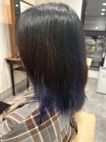 エヌアンドエー 杉戸高野台店(N&A)&nbsp;遊び心をプラス　個性派インナーカラー/ブルー/ダブルカラー