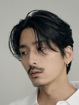 センターパートニュアンスパーマフェザーパーマシャドウパーマ