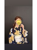 サイド編みおろし