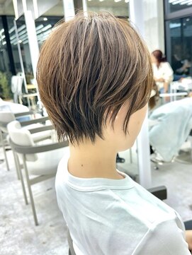 ビューイースト 亀戸 錦糸町(VIEW EAST) 大人ショートボブ丸みショートカットマッシュショート前髪あり