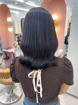 ロンド ブランシュ 錦糸町北口(Lond blanche) ★★ 似合わせカット韓国 メルティカラーフェミニンロング