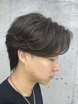 ビューブルー 亀戸錦糸町(VIEW BLUE) 毛流れセンターパート/ニュアンスパーマ/フェザーパーマ