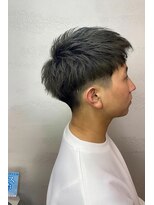 ヘアガーデンリゾート 東村山店&nbsp;スパイキー束感ショート×スモークアッシュ