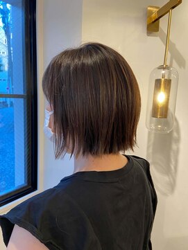 ムーン ティコブラーエ(moon tico brae) 縮毛矯正/トリートメント/アディクシーカラー/ボブ/ショート/