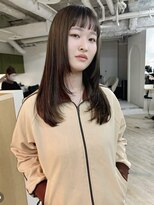 ラヴィズム 長岡店(LUVISM)&nbsp;韓国/顔周りレイヤー/ダブルカラー/ベージュ/前髪新潟長岡宮関