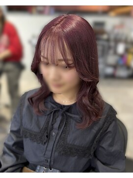 リーオオサカ(Lee Osaka) ピンクラベンダー×ブリーチ履歴あり（eri）