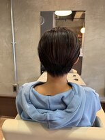 フープ 川越(hoop)&nbsp;大人かわいいくびれショート/ハイライト/白髪ぼかし/白髪染め