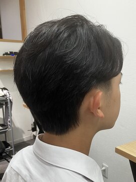 ヌーク 押上店(NooK) 刈り上げなしセンターパート/メンズ/押上