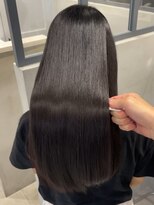 ジェコ ブラン(gecko. brun) 大人の美髪矯正/ストレートヘア/黒髪ロング/ツヤ髪/髪質改善