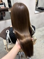 エルフレームバイワンラヴェスト(L'FLAME by one Lovest)&nbsp;顔周りレイヤー/ダブルカラー/髪質改善/ケアブリーチ長野駅前