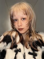 ユルク トウキョウ(jurk tokyo) ブロンドベースに三毛猫カラー