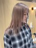 カット+ケアカラー(ブリーチ無し)+トリートメント￥8000