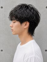 トゥルートラスト オムオム 甲府和戸(True Trust HOMME HOMME) メンズ ニュアンスパーマ メンズショートパーマ ウルフショート