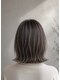 エムドットヘアーサロン(M. hair salon)の写真/【カラーカット¥8800】髪質改善で叶える上品な艶。白髪を活かした透明感カラーで普段から褒められる髪色に